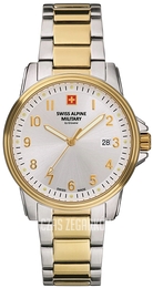 Swiss Alpine Military Classic Srebrny/Pozlacana Ø40 mm 7011.1142