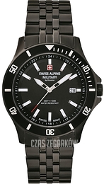 Swiss Alpine Military Alpine by Grovana Czarny/Stal Ø42 mm 7022.1177