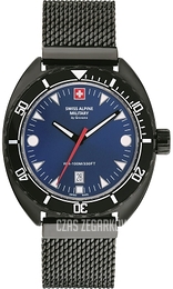 Swiss Alpine Military Alpine by Grovana Niebieski/Stal Ø44 mm 7066.1175