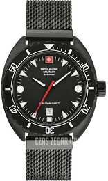 Swiss Alpine Military Alpine by Grovana Czarny/Stal Ø44 mm 7066.1177