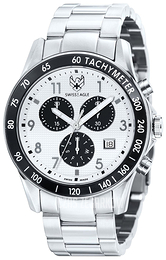 Swiss Eagle Akilina  Biały/Stal Ø40 mm SE-9025-22