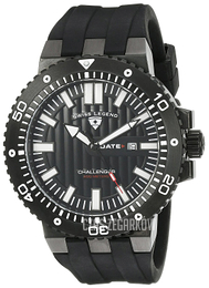 Swiss Legend Challenger Czarny/Guma Ø50 mm 10126-BB-01-WA