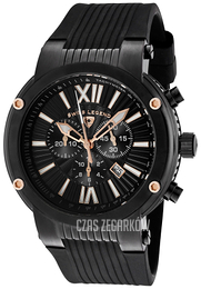 Swiss Legend Legato Cirque Czarny/Guma Ø49 mm SL-10006-BB-01-RA