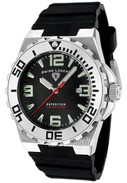 Swiss Legend Expedition Czarny/Guma Ø46 mm SL-10008-01