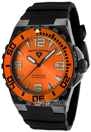 Swiss Legend Expedition Pomarańczowy/Guma Ø46 mm SL-10008-BB-06-OB