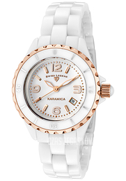 Swiss Legend Karamica Biały/Czeramiczna Ø34 mm SL-10049-WWRA