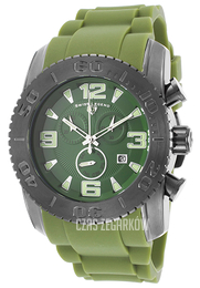 Swiss Legend Commander Zielony/Guma Ø47 mm SL-10067-GM-017