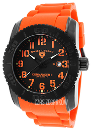 Swiss Legend Commander Czarny/Guma Ø47 mm SL-10068-BB-01-ORSA