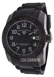 Swiss Legend Commander Czarny/Guma Ø47 mm SL-10068-BB-01-PHT