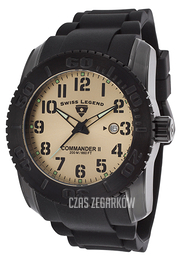 Swiss Legend Commander Zloty/Guma Ø47 mm SL-10068-BB-010