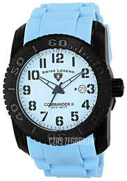 Swiss Legend Commander Niebieski/Guma Ø47 mm SL-10068-BB-012