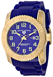 Swiss Legend Commander Purpurowy/Guma Ø47 mm SL-10068-YG-011