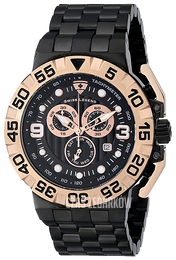 Swiss Legend Challenger Czarny/Stal Ø48 mm SL-10125-BB-11-RA