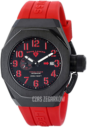Swiss Legend Trimix Diver Czarny/Guma Ø44 mm SL-10542A-BB-01-RDAS