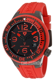 Swiss Legend Neptune Czarny/Guma Ø44 mm SL-11044P-BB-01-RBS