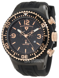 Swiss Legend Neptune Czarny/Guma Ø52 mm SL-11812P-BB-01-RSA