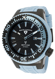 Swiss Legend Neptune Czarny/Guma Ø52 mm SL-11818A-BB-01-BBLS-W