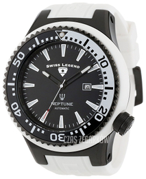 Swiss Legend Neptune Czarny/Guma Ø52 mm SL-11818A-BB-01-WHT-W