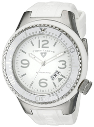 Swiss Legend Neptune Biały/Guma Ø48 mm SL-11819A-02-WHT-W