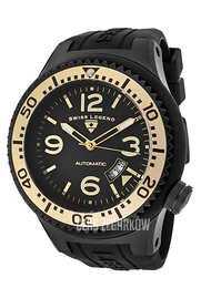 Swiss Legend Neptune Czarny/Guma Ø52 mm SL-11819A-BB-01-GB-W