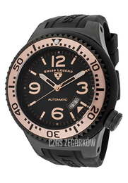 Swiss Legend Neptune Czarny/Guma Ø52 mm SL-11819A-BB-01-RB