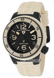 Swiss Legend Neptune Czarny/Guma Ø40 mm SL-11840P-BB-01-BGE