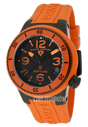 Swiss Legend Neptune Czarny/Guma Ø40 mm SL-11840P-BB-01-OR