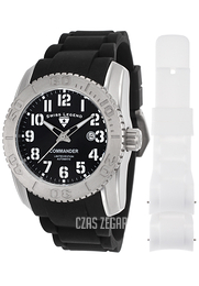 Swiss Legend Commander Czarny/Guma Ø46 mm SL-11876A-TI-01-W