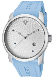 Swiss Legend Planetimer Srebrny/Guma Ø43 mm SL-20028-02S-BBL