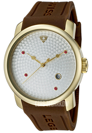 Swiss Legend Planetimer Srebrny/Guma Ø43 mm SL-20028-YG-02S-BRW