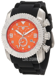 Swiss Legend Commander Pomarańczowy/Guma Ø46 mm SL-20066-06