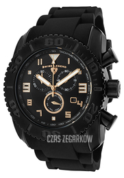Swiss Legend Commander Czarny/Guma Ø46 mm SL-20066-BB-01-RA