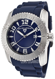 Swiss Legend Commander Niebieski/Guma Ø47 mm SL-20068-03SET