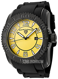 Swiss Legend Commander Żółty/Guma Ø45 mm SL-20068-BB-07