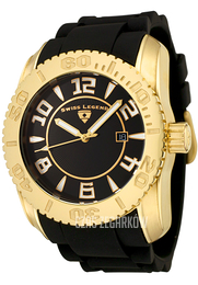 Swiss Legend Commander Czarny/Guma Ø46 mm SL-20068-YG-01