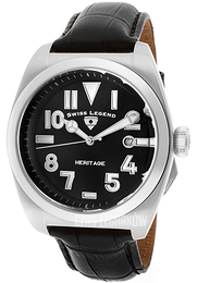 Swiss Legend Heritage Czarny/Skóra Ø44 mm SL-20434-01
