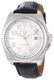 Swiss Legend Heritage Srebrny/Skóra SL-20434-02