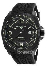 Swiss Legend Sprinter Czarny/Guma Ø47 mm SL-21045-BB-01-C3A