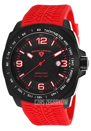 Swiss Legend Sprinter Czarny/Guma Ø47 mm SL-21045-BB-01-RDAS