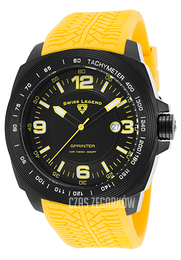 Swiss Legend Sprinter Czarny/Guma Ø47 mm SL-21045-BB-01-YAS
