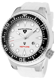 Swiss Legend Neptune Biały/Guma Ø52 mm SL-21818D-02