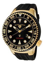 Swiss Legend Neptune Czarny/Guma Ø52 mm SL-21818D-YG-01-NB