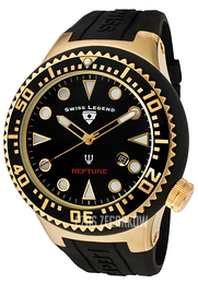 Swiss Legend Neptune Czarny/Guma Ø52 mm SL-21818D-YG-01