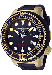 Swiss Legend Neptune Niebieski/Guma Ø52 mm SL-21818D-YG-03