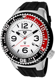 Swiss Legend Neptune Biały/Guma Ø52 mm SL-21818P-02-RB