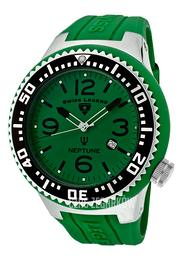 Swiss Legend Neptune Zielony/Guma Ø52 mm SL-21818P-08