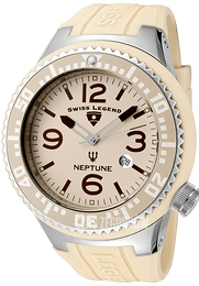 Swiss Legend Neptune Biały/Guma Ø52 mm SL-21818P-16