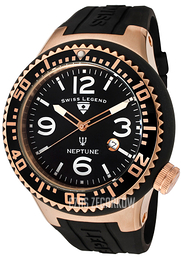 Swiss Legend Neptune Czarny/Guma Ø52 mm SL-21818P-RG-01