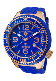 Swiss Legend Neptune Niebieski/Guma Ø52 mm SL-21818P-RG-03