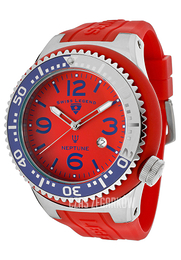 Swiss Legend Neptune Czerwony/Guma Ø52 mm SL-21818S-B-DP